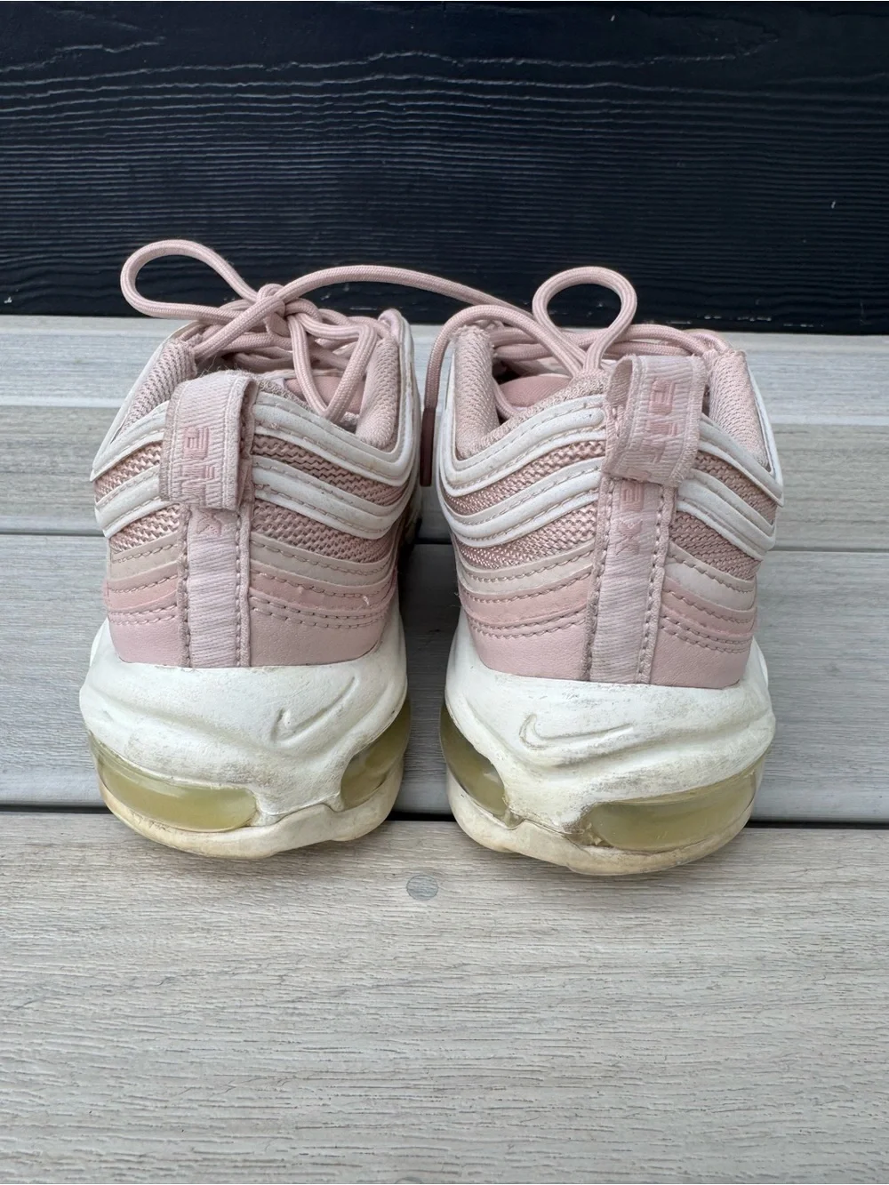 Nike Women’s Air Max 97 in Light Pink and White - Picture 5 of 8
